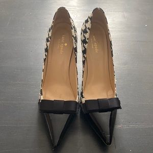 Kate Spade Black and White High Heels size 9.5